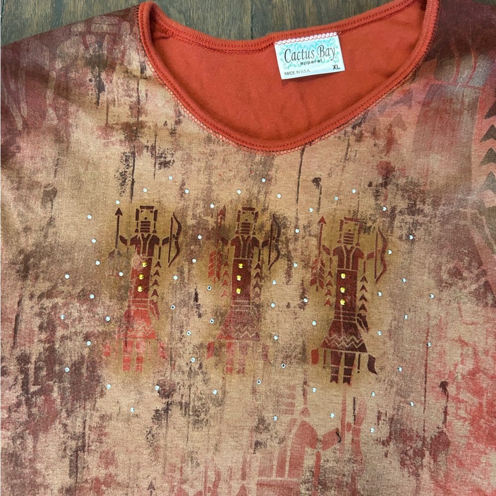 Vintage cactus bay tie dye shirt - Picture 4 of 9